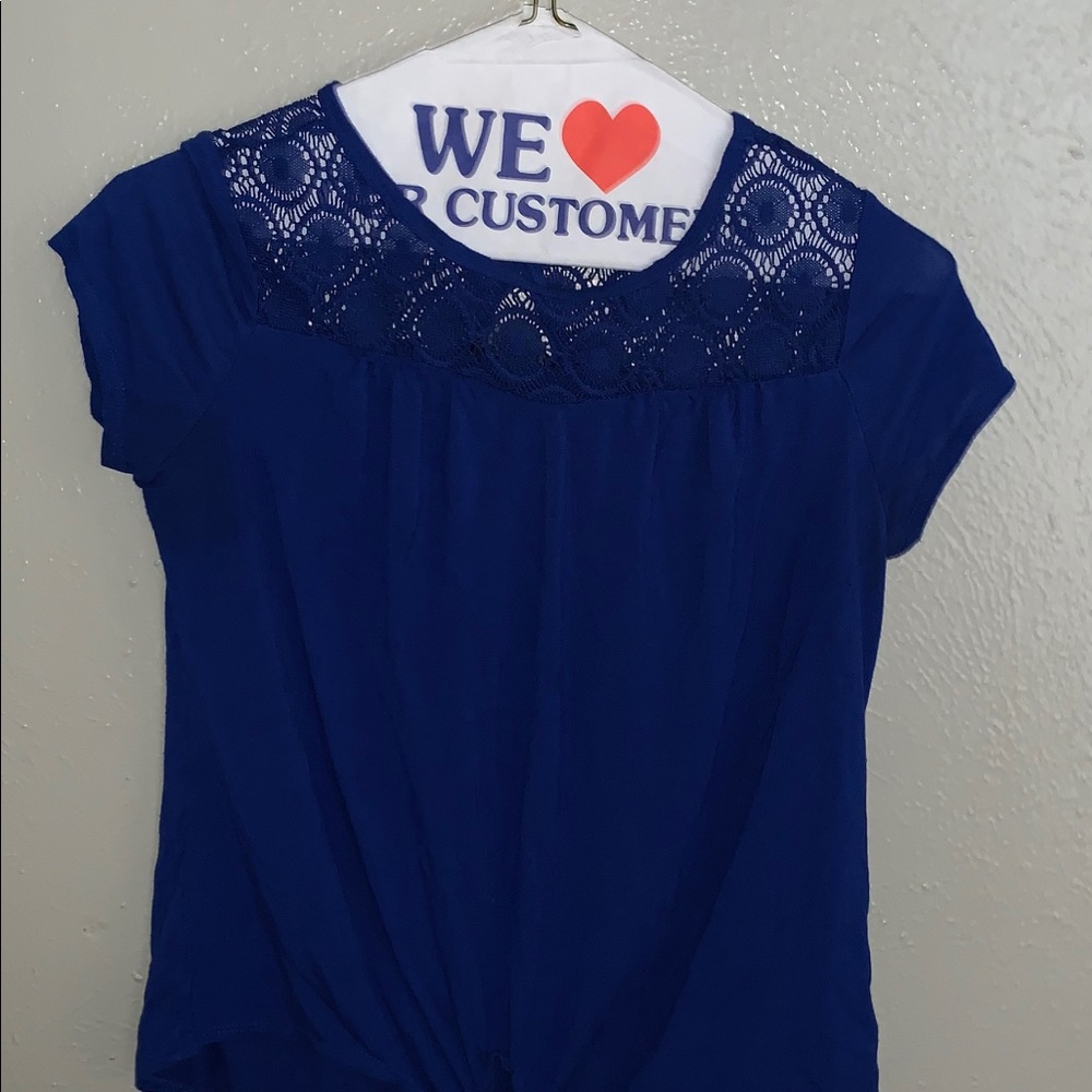 Blue Casual designed shirt